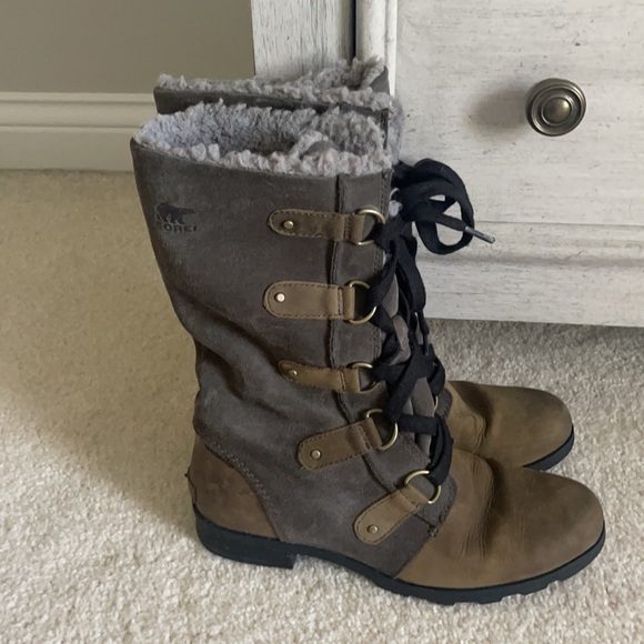 Sorel Emelie Lace Boot Size 11 - Picture 2 of 4